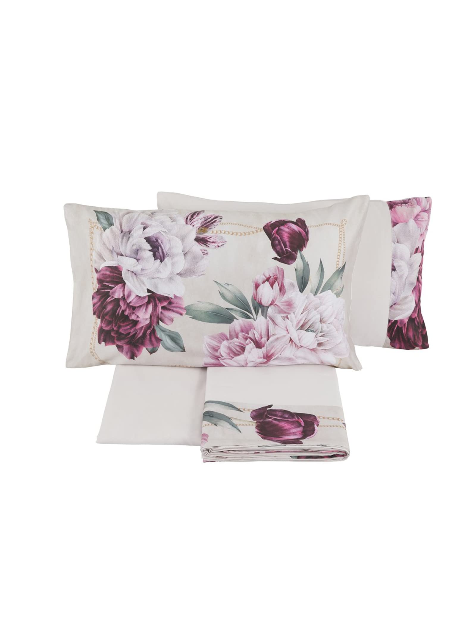 Juego de cama con edredon liquiricia CPL de tejido Randi para dormitorio