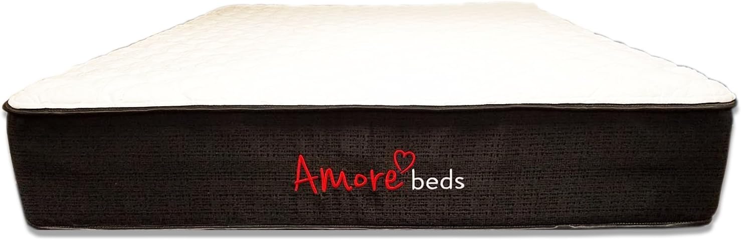 AMORE Beds Best Hybrid Organic Cotton Medium Firmness Mattress (Queen)