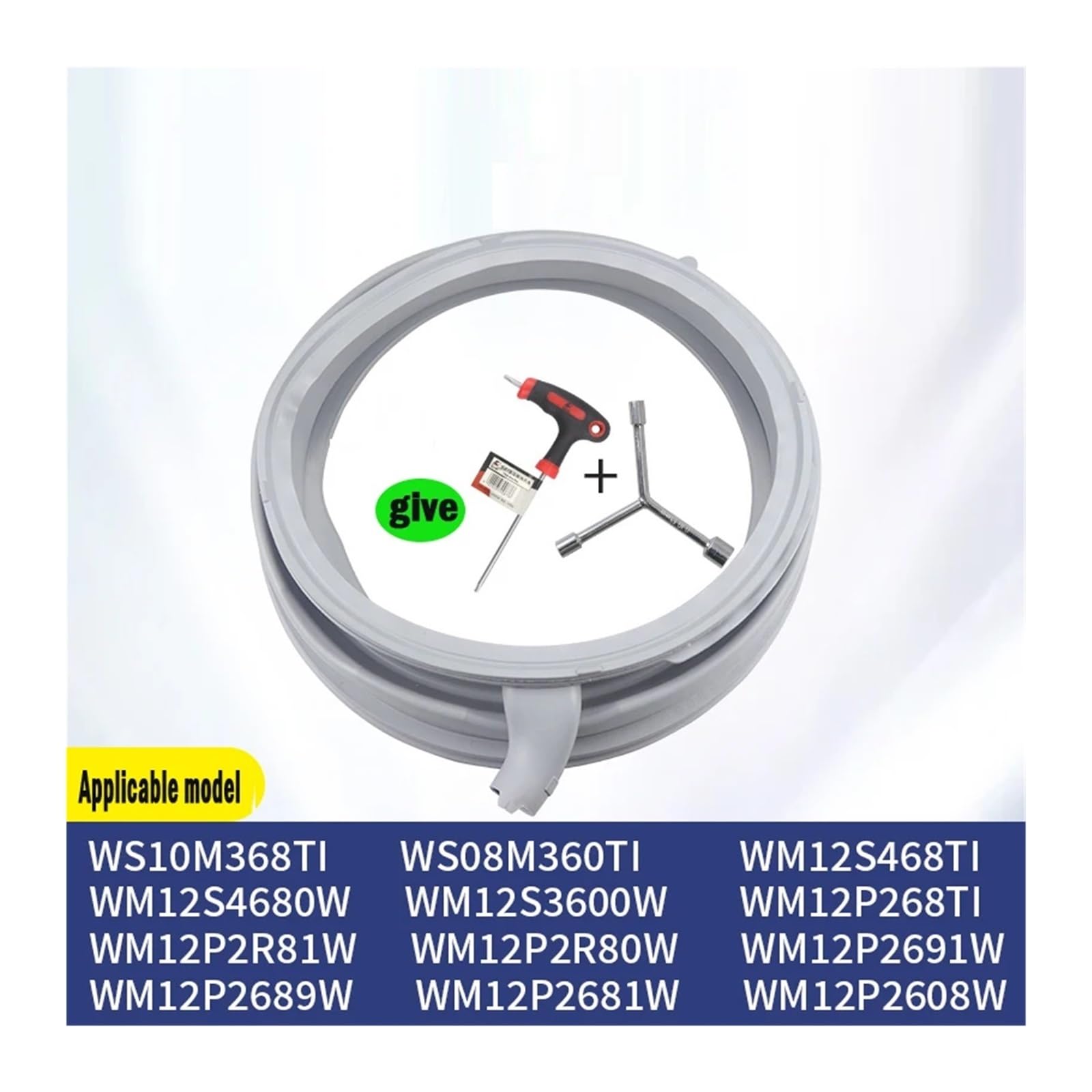 Compatible Con Siemens, Compatible Con Bosch, Sello De Goma For Puerta De Lavadora, Reemplazo De Accesorios IQ300IQ500