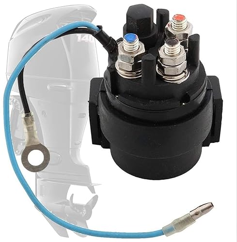 Miniatura 2 de Relé de inclinación de ajuste eléctrico para fuerabordas Suzuki DF40-DF140 de 4 tiempos y DT55-225HP 2 tiempos reemplazar 38410-94550 38410-94551