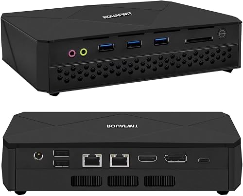 ROUAFWIT Mini PC Office Ryzen 7 7840HS, DDR5 SODIMM x2, 2…