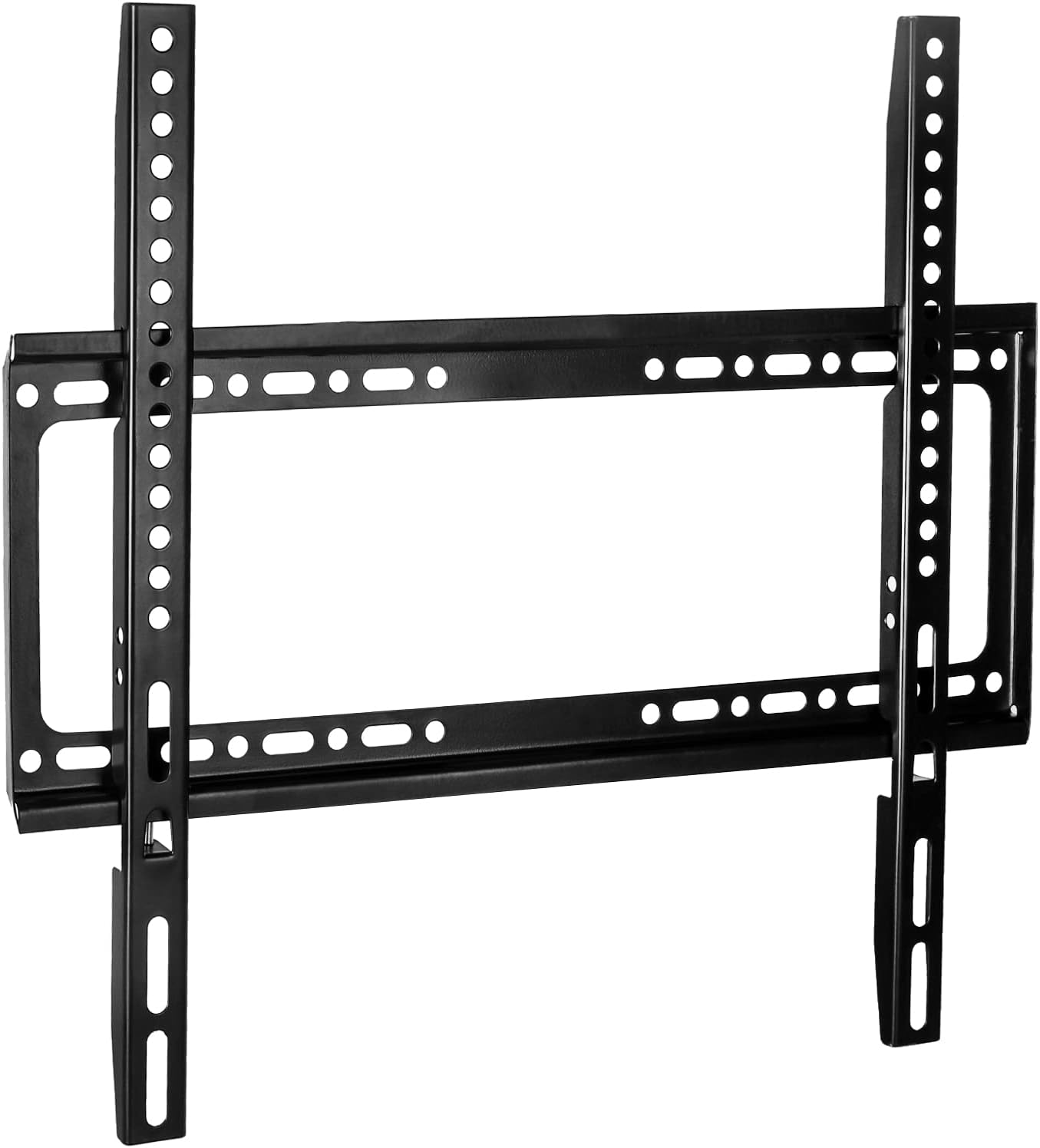 SKY-TOUCH TV Wall Mount 26"-63" Flat/Curved TV Bracket, 50KG Max Load, Black