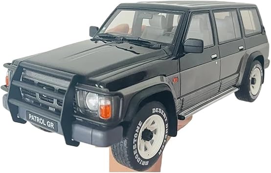 Scale Finished Model Car 118 Scale For Nissan Patrol GR Y60 Simulated Alloy Automobile Model Desktop Ornaments Metal Vehicle Collection Miniature Replica Car