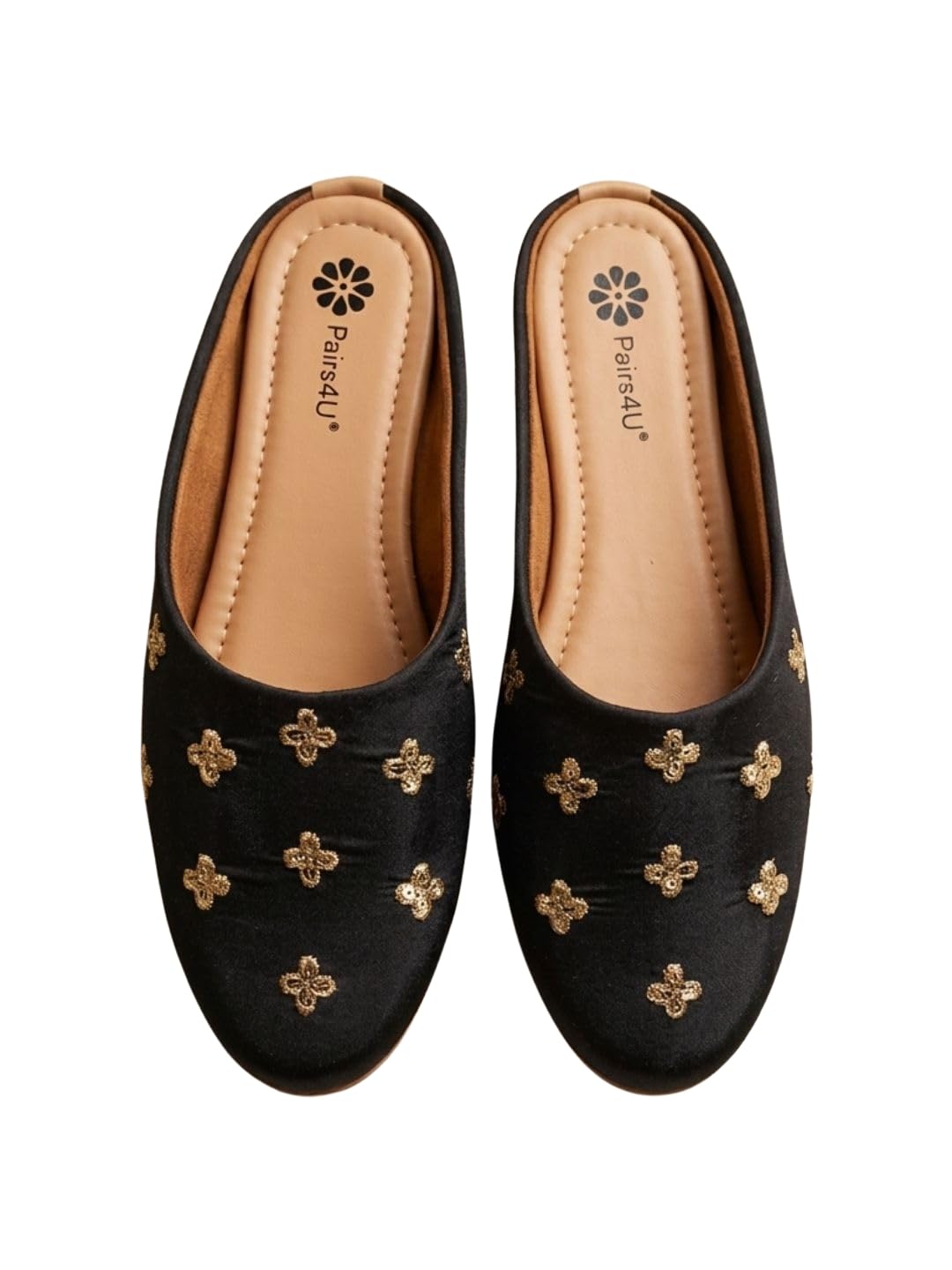Women Embellished Embroidered Canvas Slip on Flats-picture-48