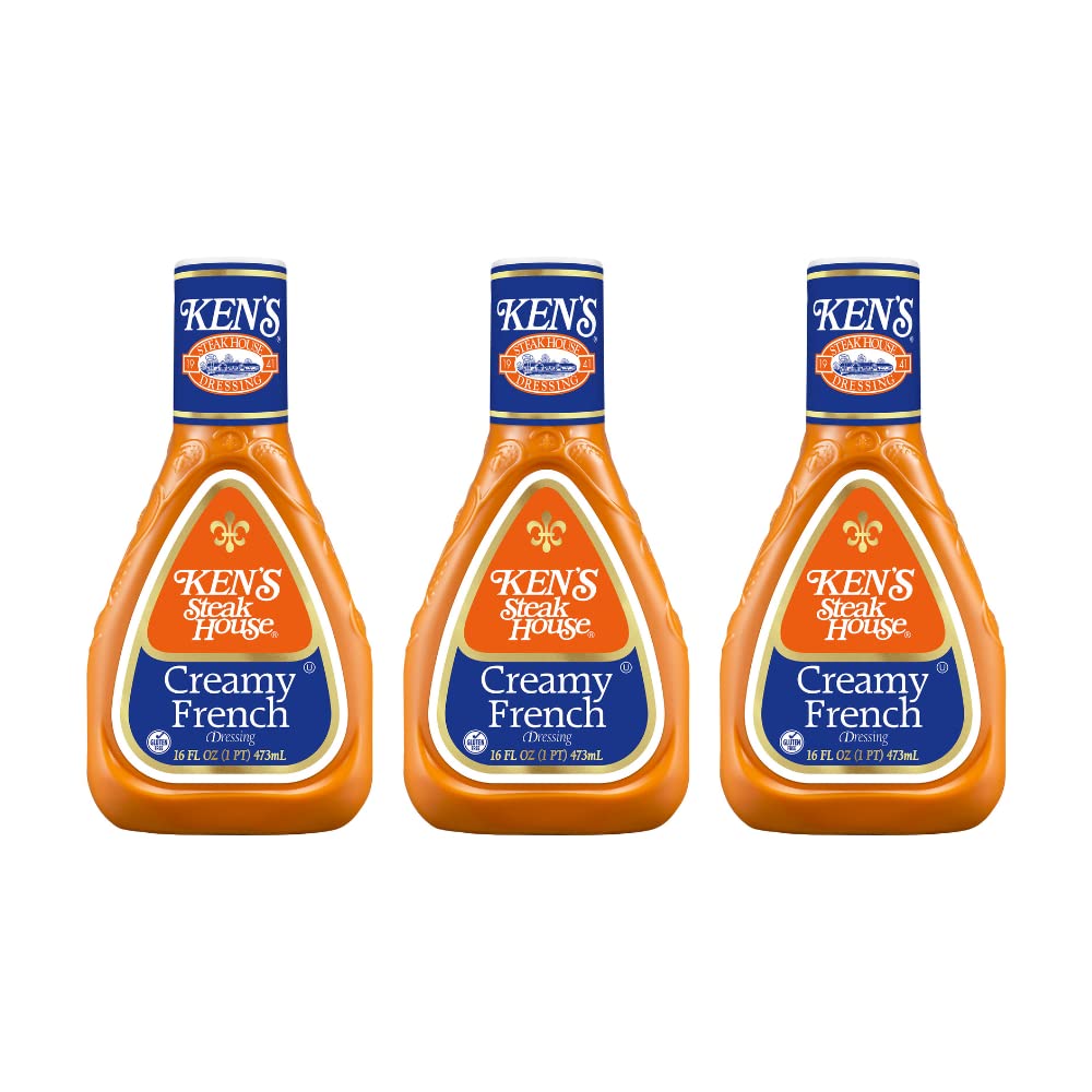 Ken's Steak House Creamy French Dressing (16 Ounce (Pack of 6))