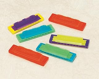 Amscan Party Favors Mini Harmonica-1 Piece, 3 3/8