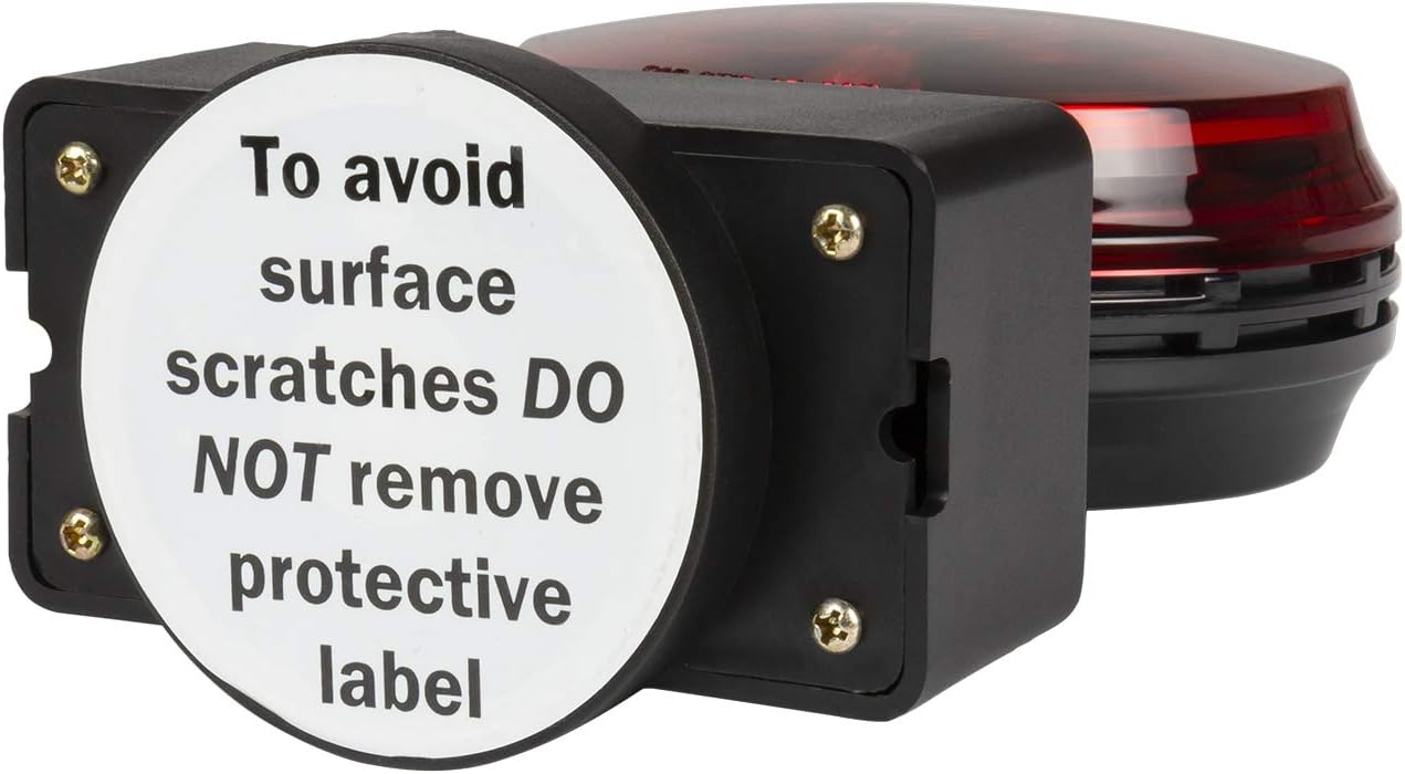 Pilot Automotive NV-5023 Replacement Lens for Trailer Light Kit , RED