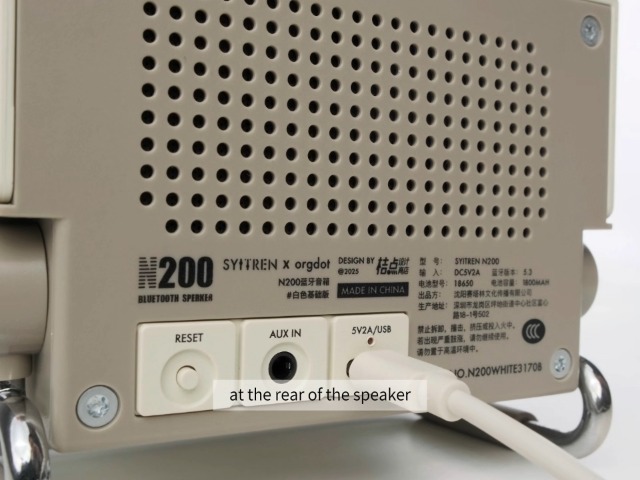 Amazon.com: syitren N200 Bluetooth Speaker, TWS Pairing, Retro