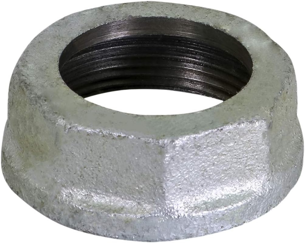 Midline Valve HNOH1200 Nuts for Gas Meters; 1’’ FIP; Galvanized Steel