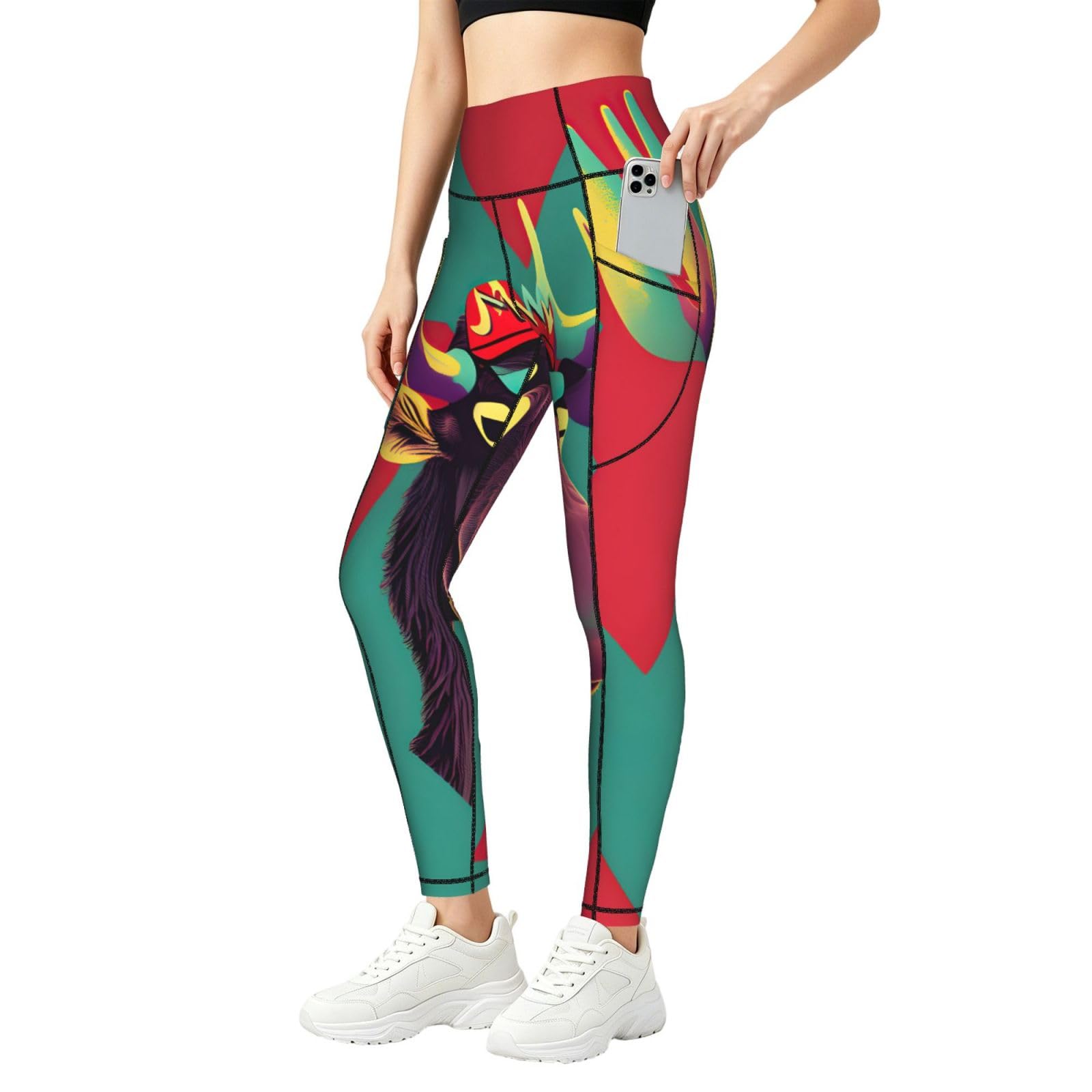 Pantalones de yoga que no se bajan mallas elásticas cómodas para gimnasio y mujer activa 8