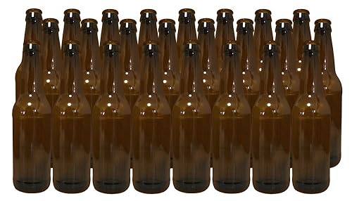 Miniatura 3 de Home Brew Ohio Botellas de cuello largo ámbar con tapa de corona de 12 onzas, caja de 24