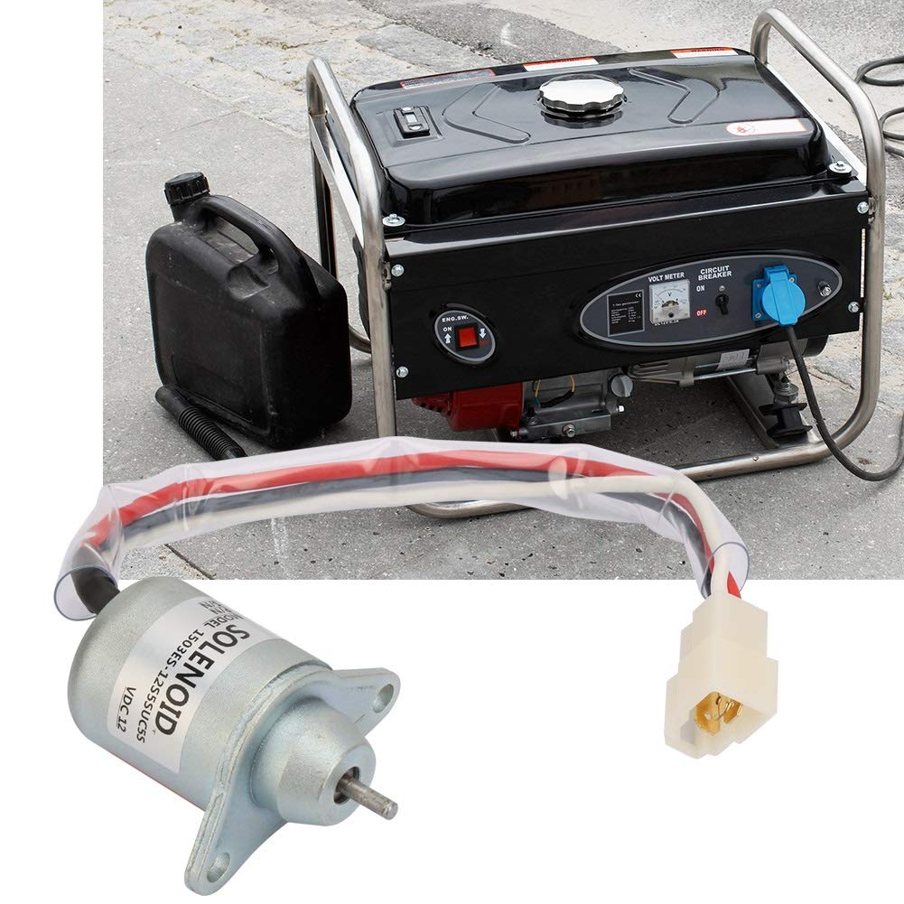 Solenoide - Motore diesel 12 V Interruttore di arresto Kit di sostituzione valvola solenoide 1503ES-12S5SUC5S