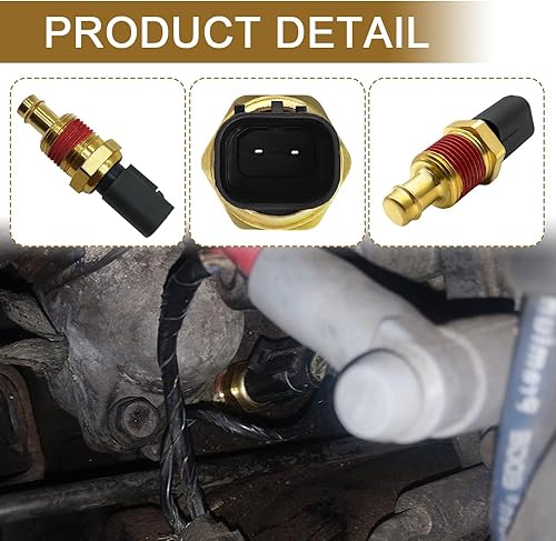 Miniatura 5 de Sensor de temperatura del refrigerante del motor, sensor de temperatura del aceite, sensores de termostato de temperatura del agua, accesorios de