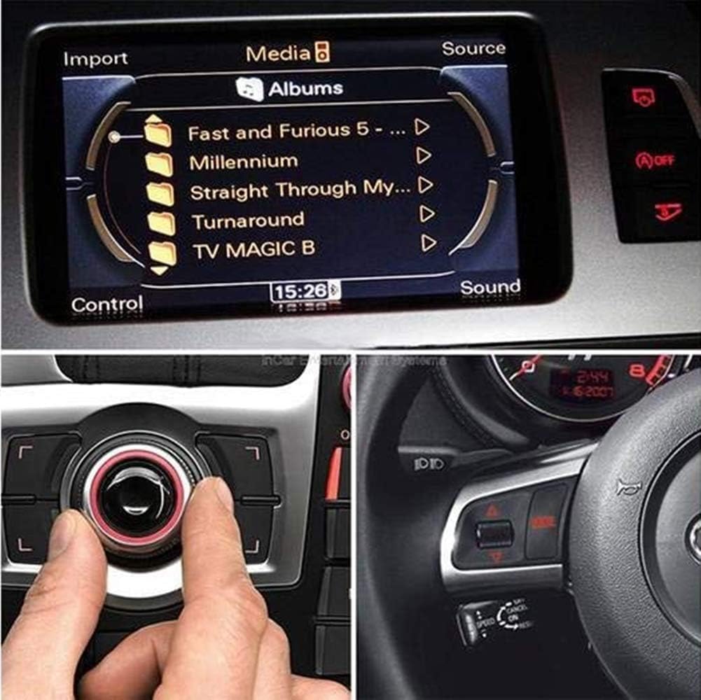 AMI MMI Ada atore Bluetooth 5.0 Musica Media Musica interfa ia Ricevitore Compatibile con A1 A3 A4 A5 S3 S4 Q5 Con MMI 3G+ Sistema
