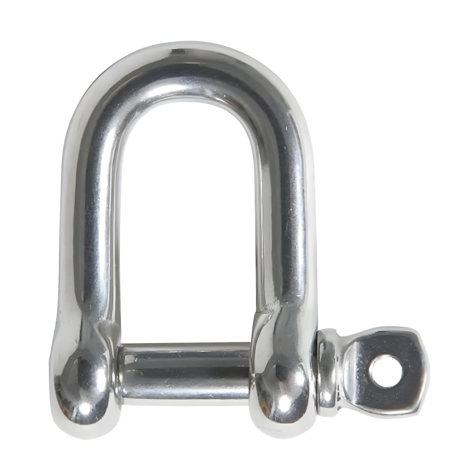MarineNow - Grillo a D in acciaio inox 316, misura e quantità di confezione (12 mm, confezione da 10 pezzi)