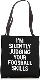 Funny Foosball Design For Men Women Table Soccer Foosball Tote Bag