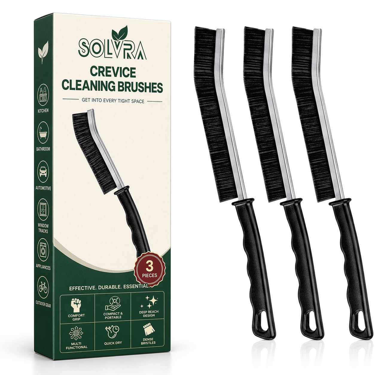 Crevice Cleaning Brush Set - Deep Cleaning -16