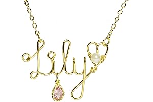 Delicate Personalized Name Necklace | 14K Gold Plated Sterling Silver Jewelry