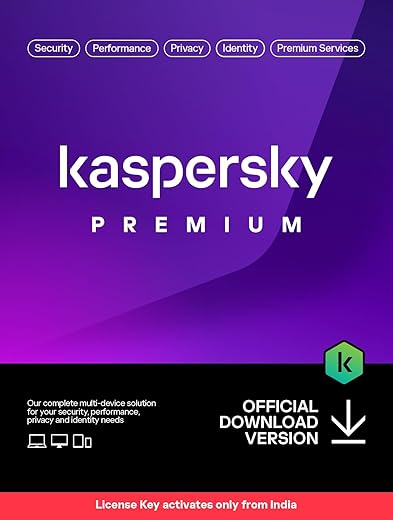 Kaspersky Premium Security 2025 | 5 Devices | 1 Year | Digital Download | Instant Delivery – No CD