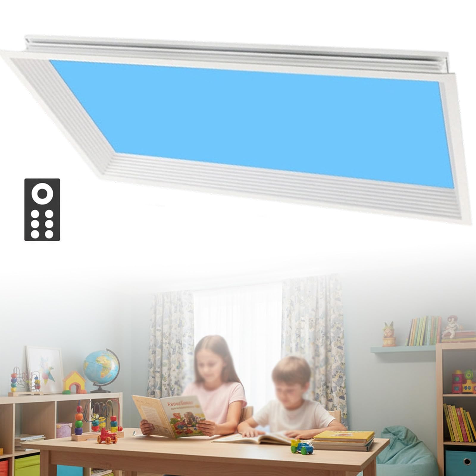 Prenez soin de leurs yeux avec le luminaire LED encastré effet puits de lumière BlueskyB