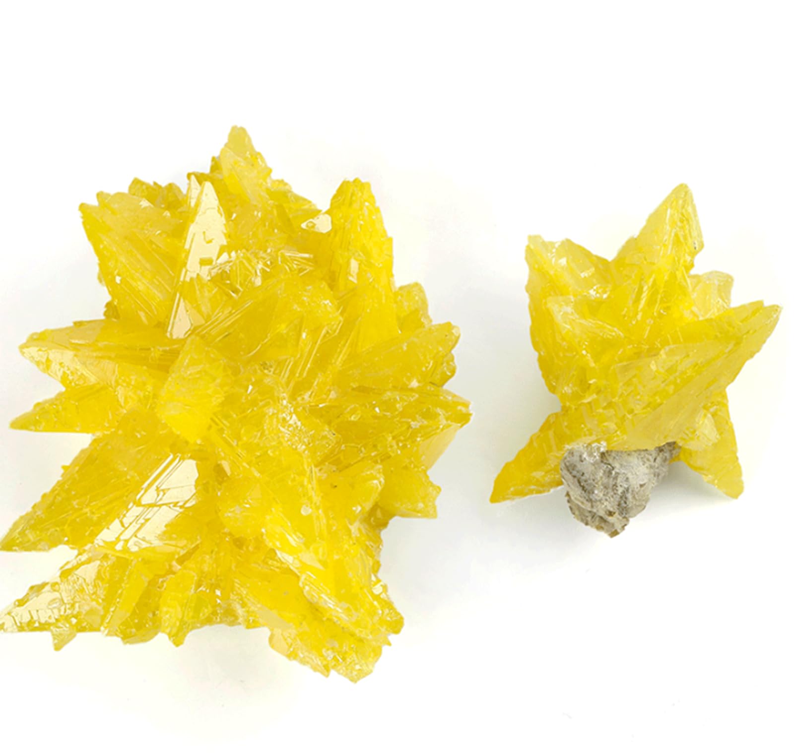 1 pezzo di campione di cristallo di zolfo naturale, cluster di cristalli di pietra grezza, roccia grezza minerale gialla per la collezione di decorazioni da scrivania per la guarigione,375~500g