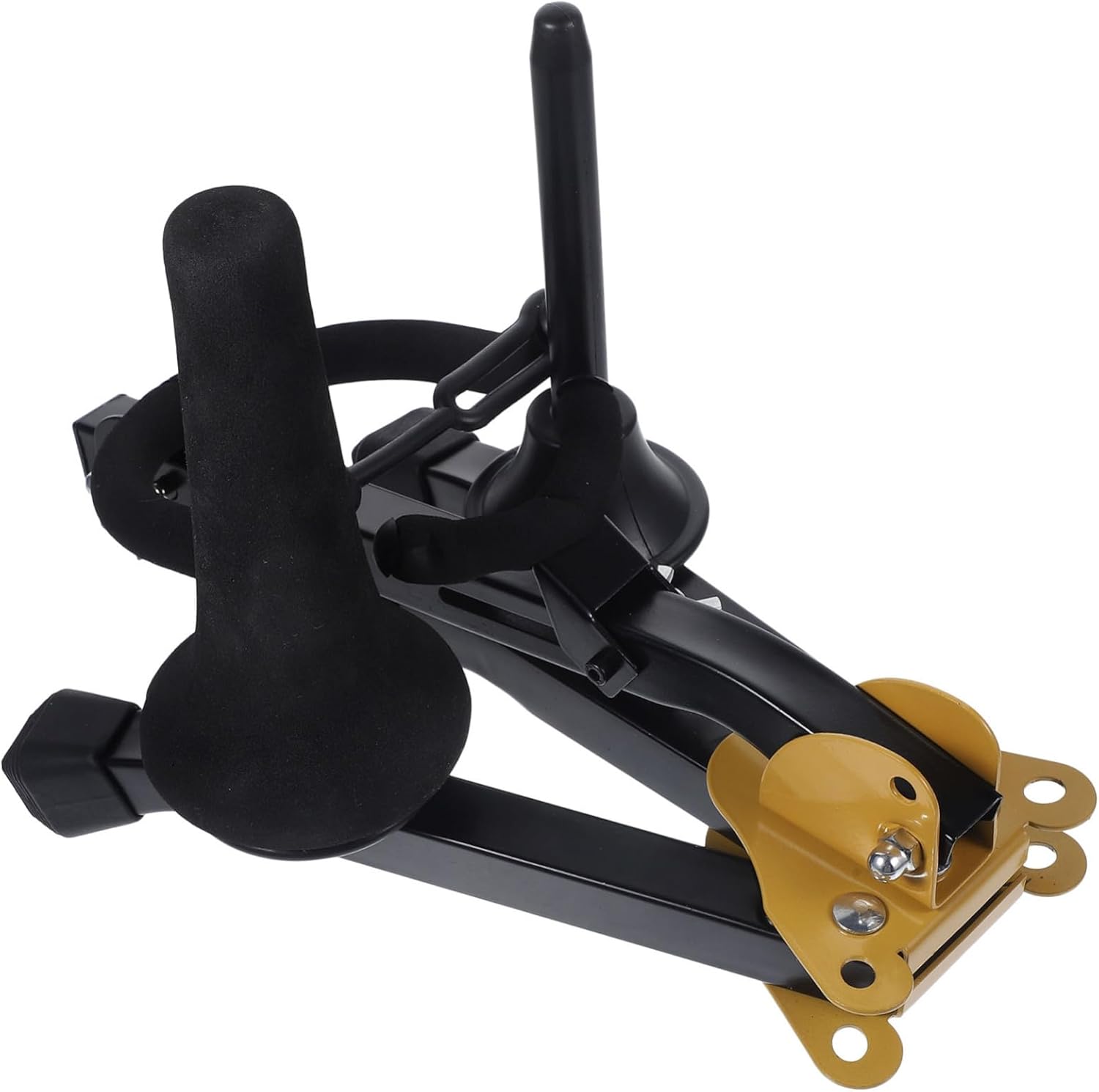 SHOWERORO Foldable Alto Tenor Saxophone Stand Rack Adjustable Music Holder for Saxophone Clarinet Flute Compact Design for Easy Storage and Transport