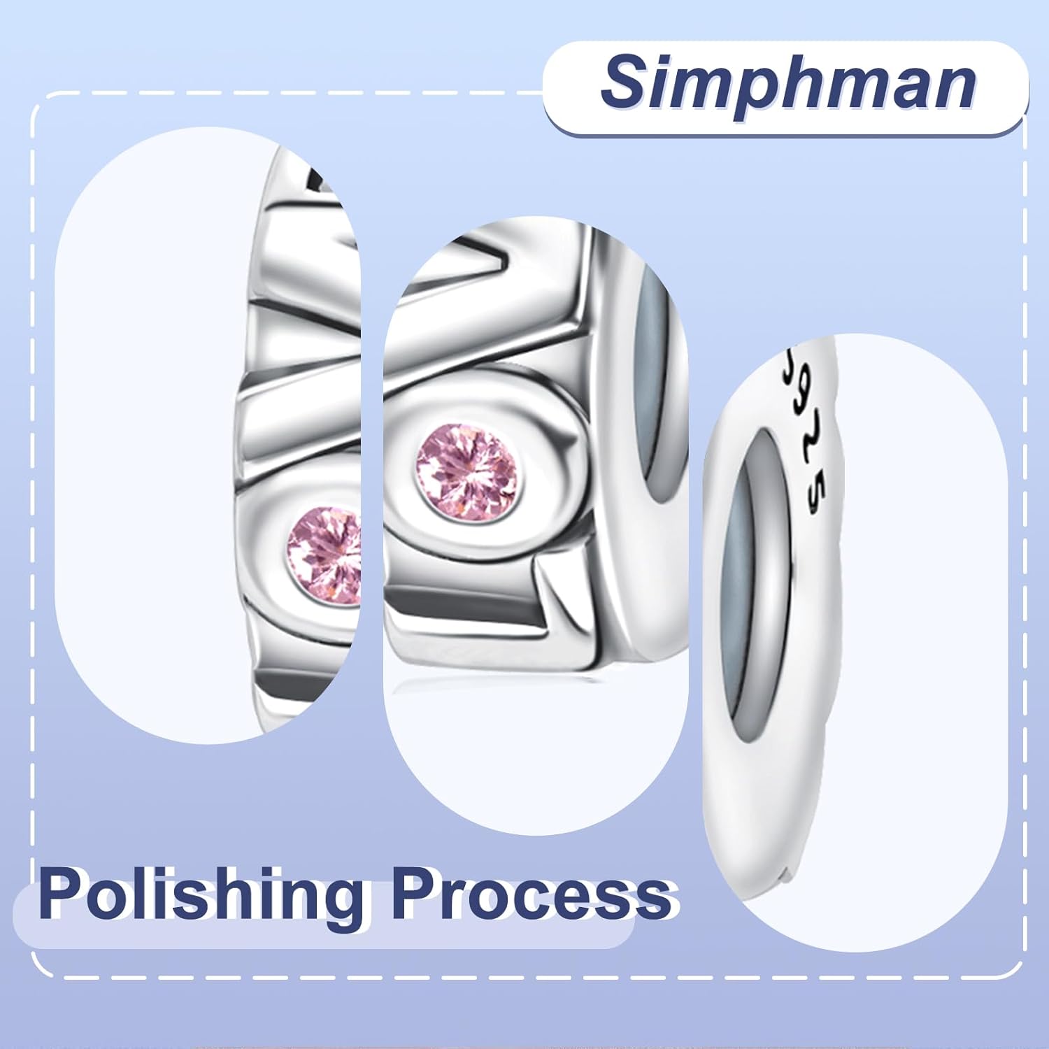 Clearance Charm 925 Sterling Silver Charms for Bracelets and Necklaces Bead Charms Jewelry Charm for Women Family Friends - Image 3