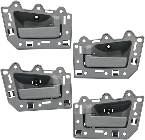 OCPTY Manijas interiores de repuesto para el lado del pasajero del conductor 2005-2011 para Jeep Grand para Cherokee manijas interiores de puerta