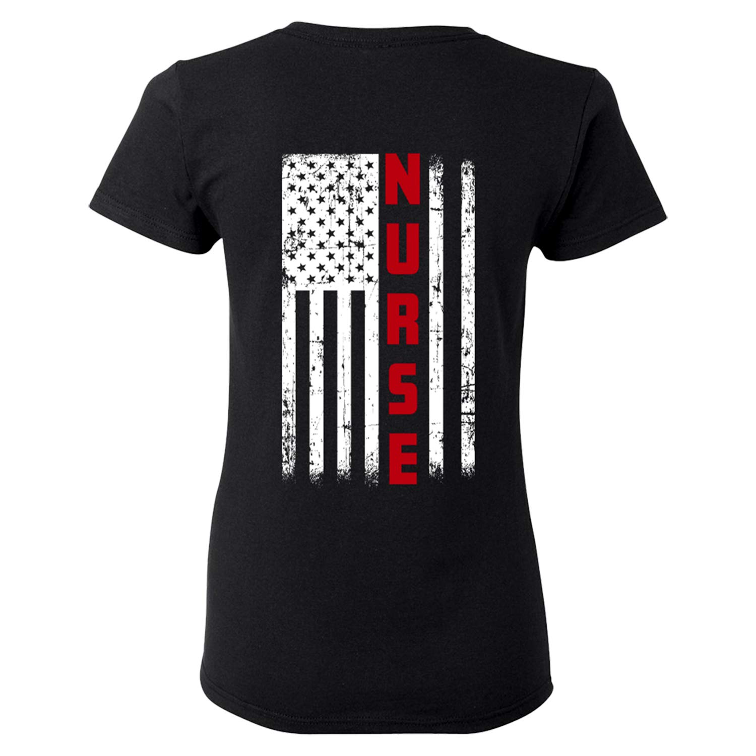 Military Gift Shop Ladies Nurse T Shirt – ER Nursing Shirt – Nurse Gifts for Women (Nurse Medium)
