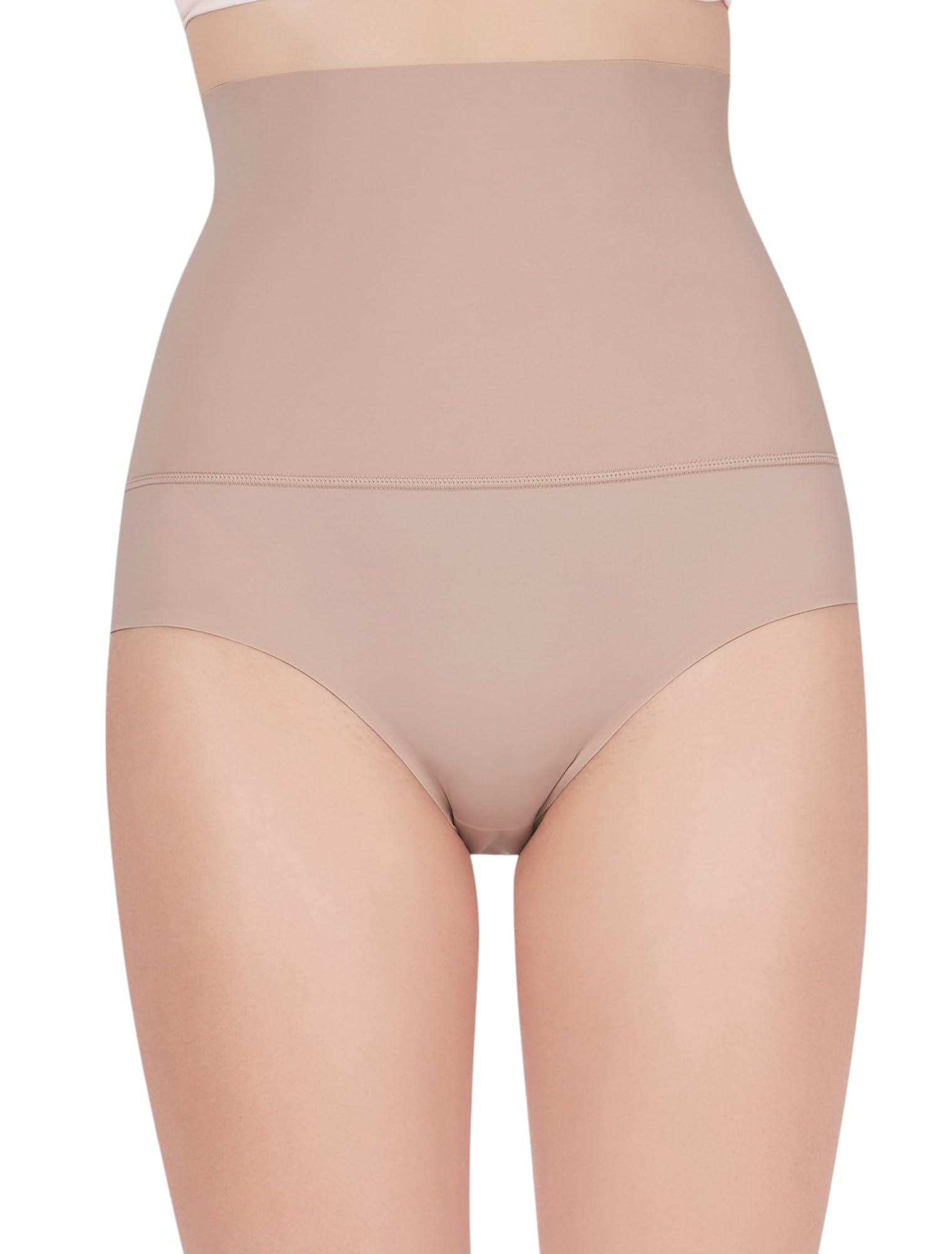 Women Cotton Seamless High Waist Tummy Tucker| Body Shaper| Slimming Panties Panties-image-49