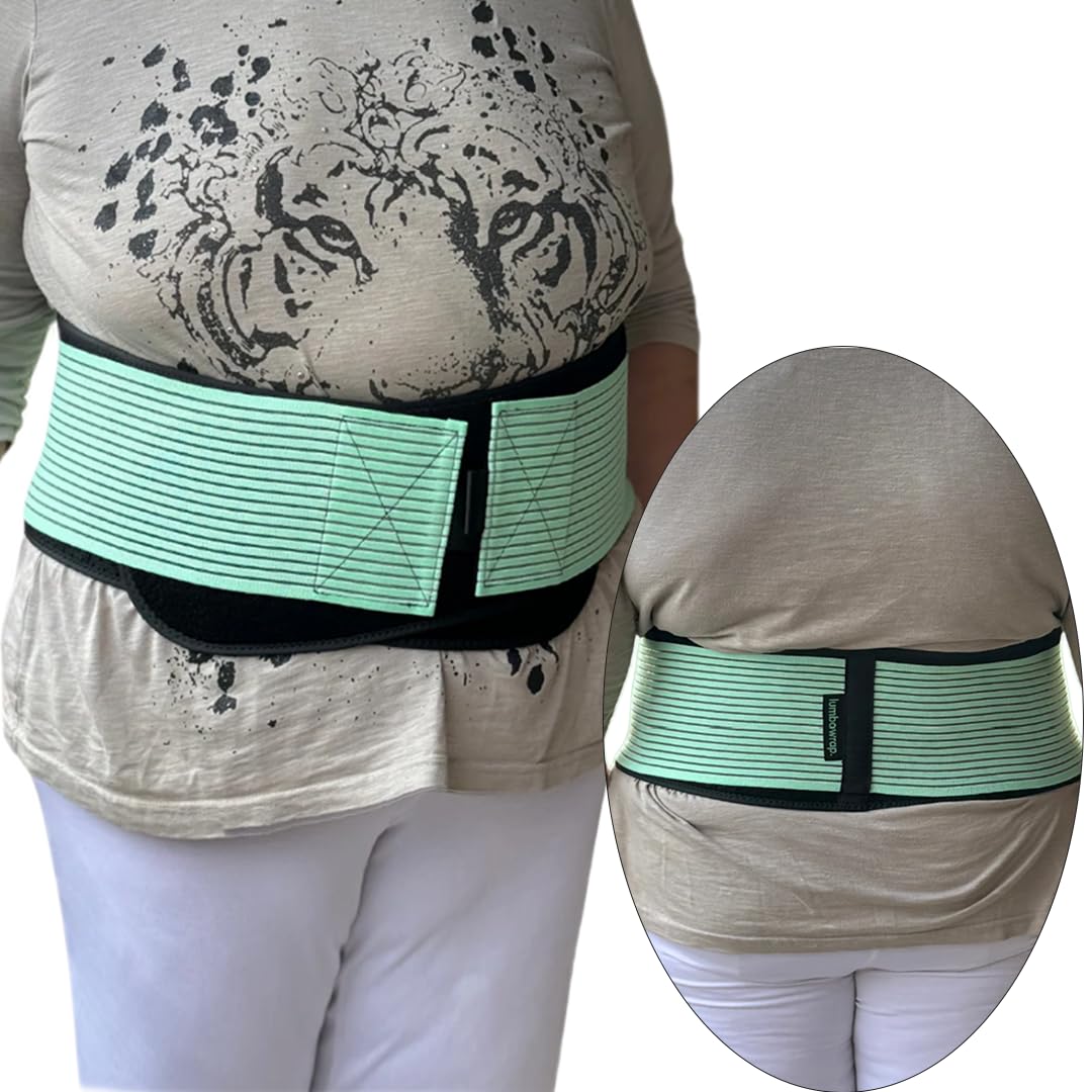The Plus Size Hip & Lower Back Wrap For Big People That Makes It Easier To Walk Further & Stand Up Longer Periods (XX-Large)