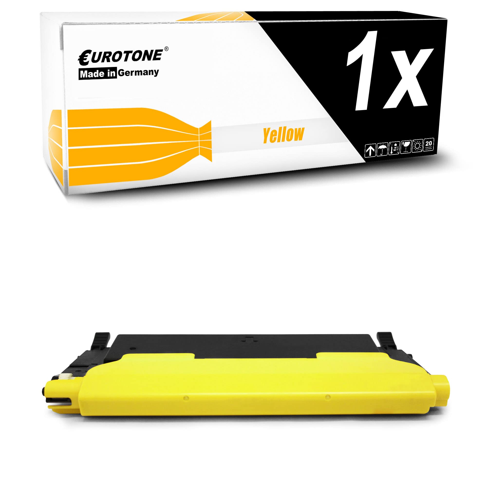 Toner compatible Samsung CLP315 jaune pour impression de graphiques nets