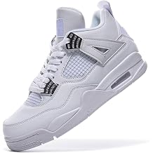 Mens Basketball Trainers Air 4 High Top Casual Womens Shoes Athletic Walking Mesh Comfortable Sports Sneakers for Men Running Outdoor Fashion Lightweight Sneaker