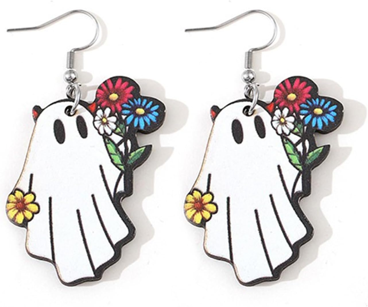 Amazon.com: Halloween Theme Costume Ghost Pumpkin Cute Cartoon Print ...