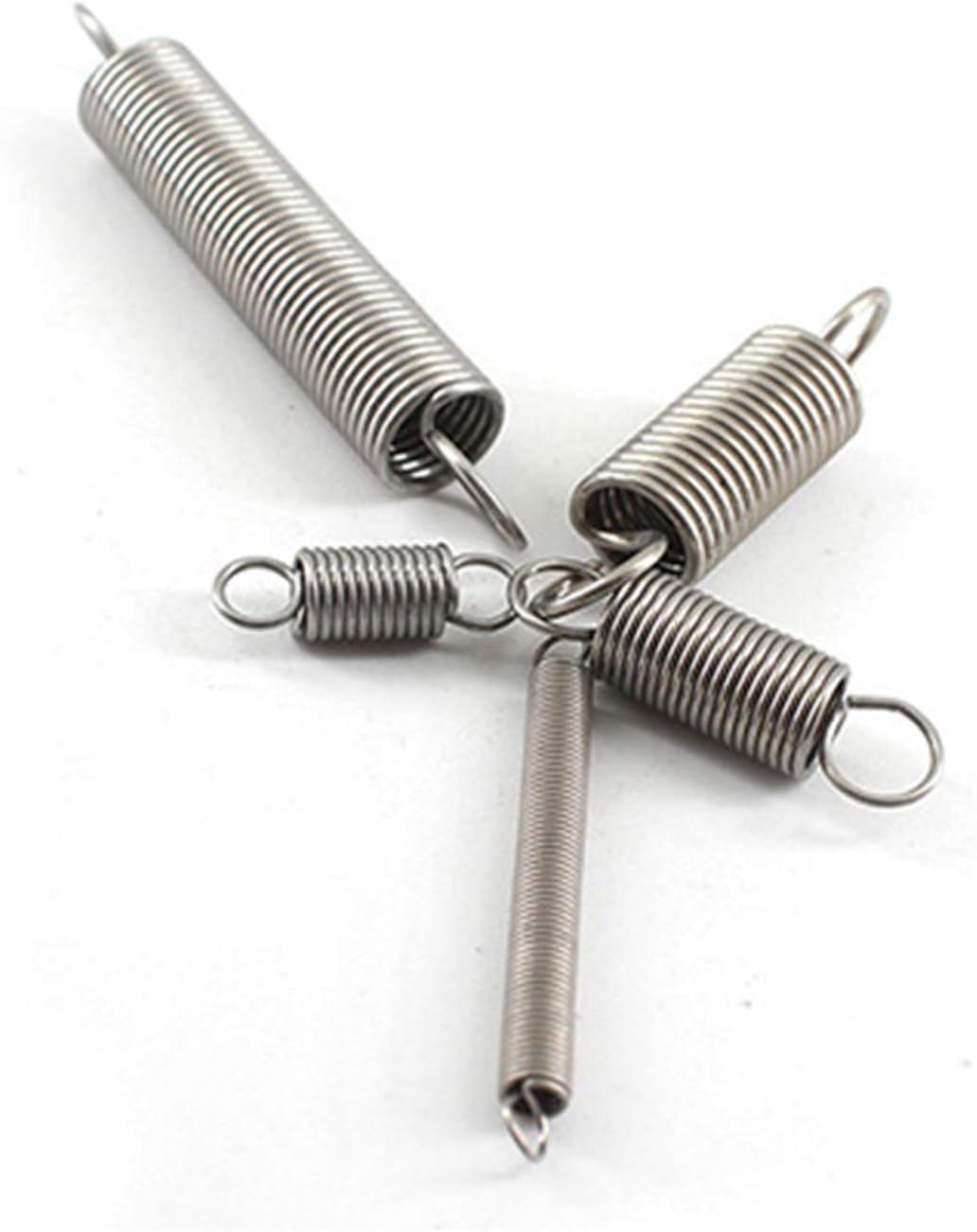 Double hook spring 5Pcs Extension Spring 1mm Thickness Small Dual Hook Tension Spring 1X10X35mm(1x10x80mm)