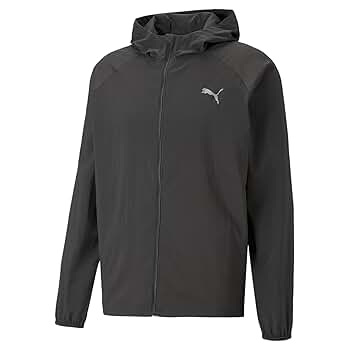★ PUMA★ Men's Maha Knit Jacket 94094502 PUMA Men's Run Favorite Woven Jacket, Black, S at Amazon