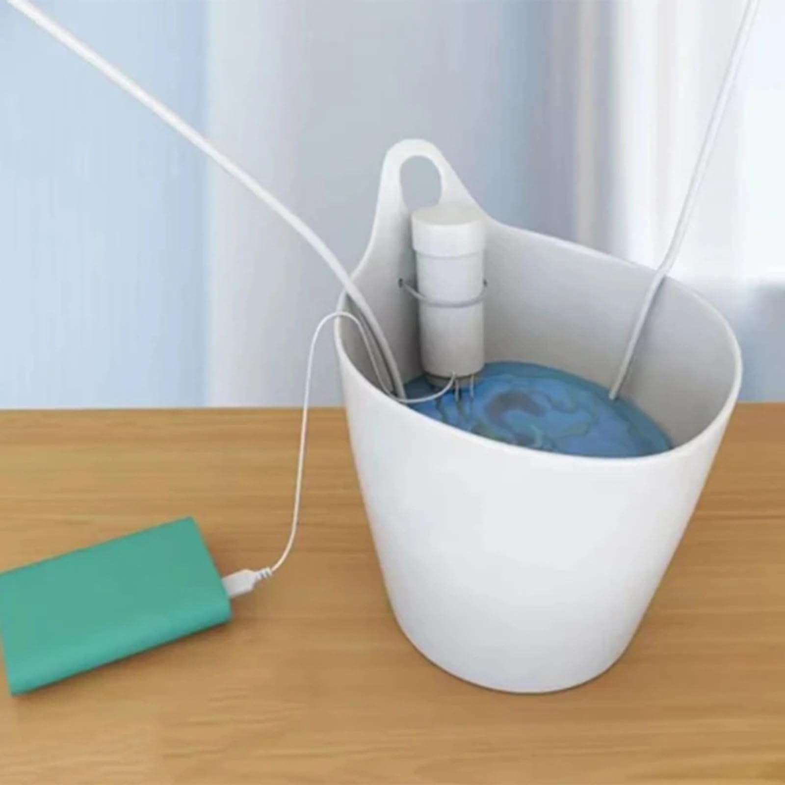 Pompe de vidange de condensat USB automatique avec faible consommation d'énergie, système de drainage de l'eau pour installation de climatiseur, fonctionnement silencieux (5 mètres)