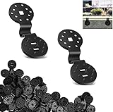 100 PCS Clips para Toldos, Clips Plastico para Tela Sombra, Enganches para Toldos Exterior, Clips Especiales con Ojal, Clip Fijación para Redes, Clips Tela Sombra, Clips Fijación Plástico Red Jardín