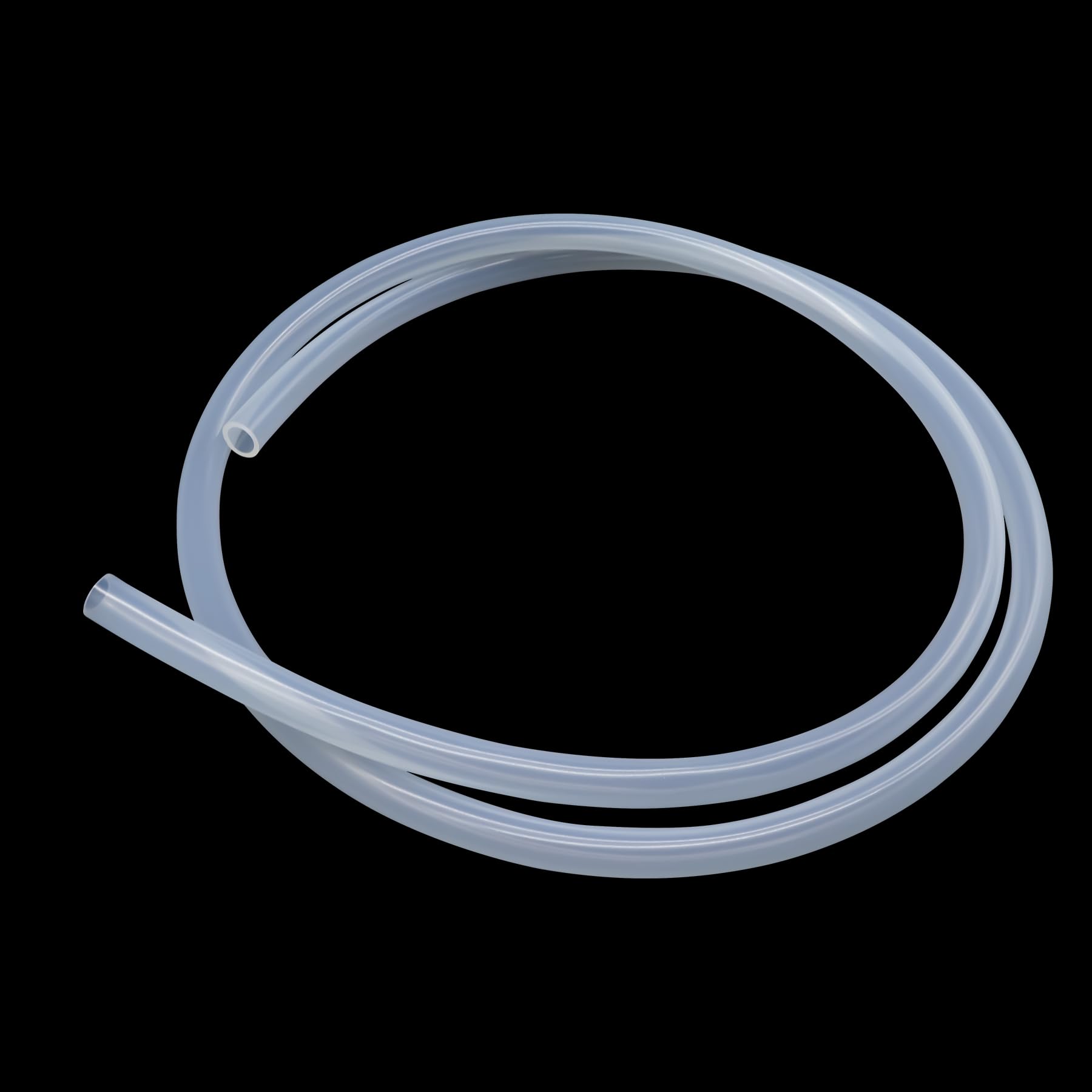iMeistek Silikonschlauch 10mm ID x 13mm OD 2 Meter, Flexibler Lebensmitteltaugliche Schlauch Silikonschlauch Wasser Luft Rohr Transparent