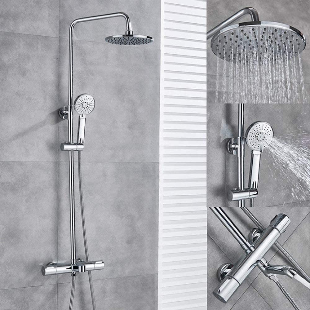 Ensemble de mitigeur de douche thermostatique résistant aux variations d'eau