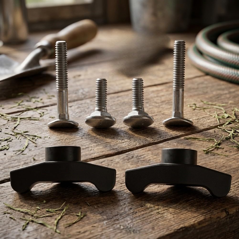 Set de Tornillos y Asas Ergonómicas para Muebles(3pcs)