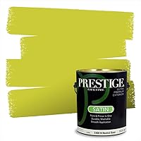 Vista 239 de PRESTIGE Pinturas de pintura exterior e imprimación en uno, 1 galón, plano, combinación comparable de Benjamin Moore* Manzanilla*