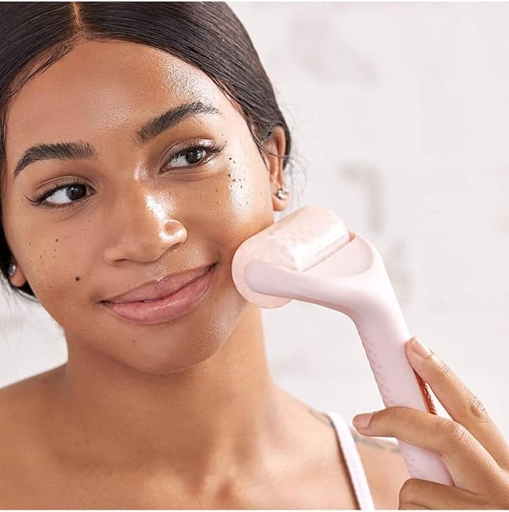 Larin Bellezza Ice Roller Buz Silindiri, Yüz Derma Masaj ve Cilt Soğutma Bakım Aleti