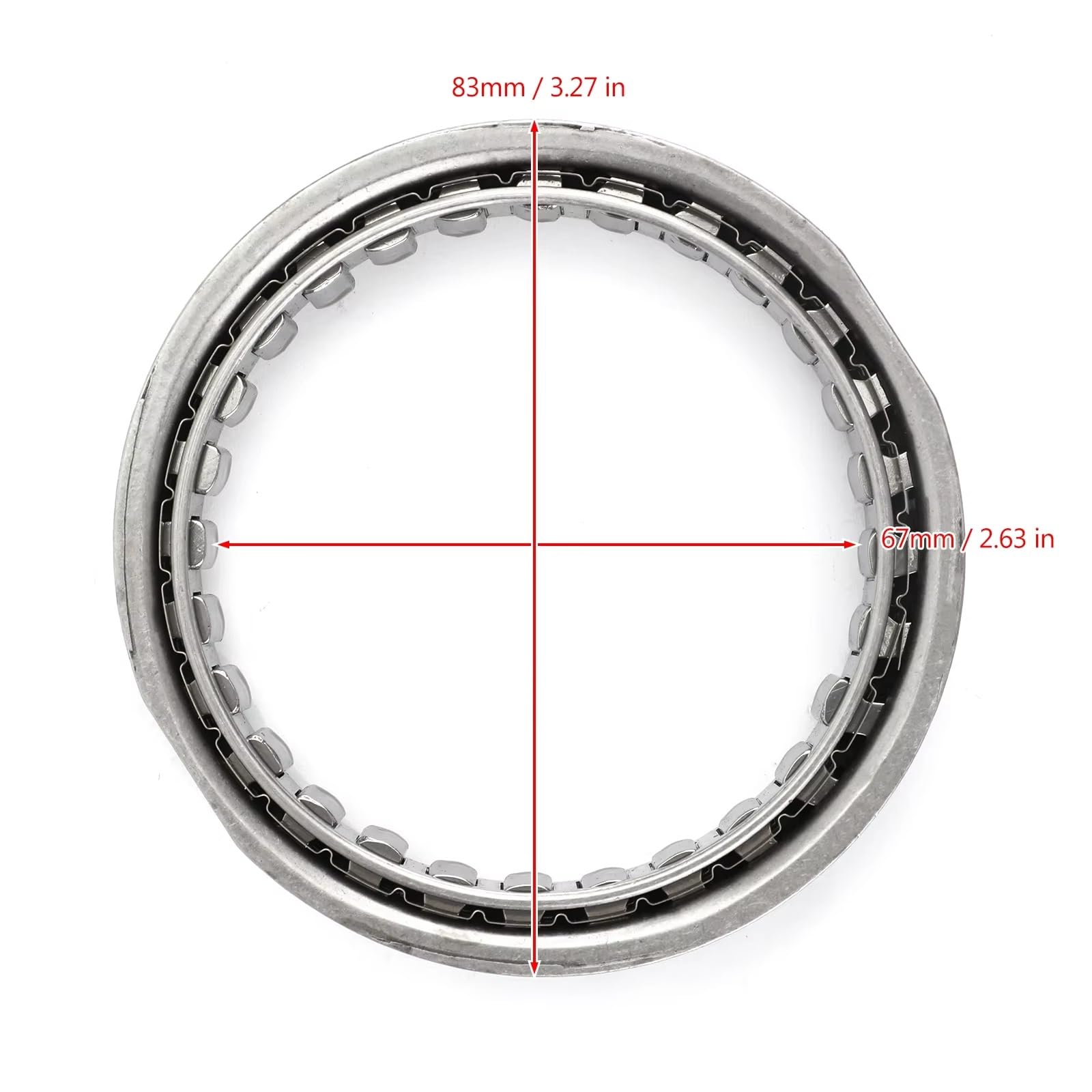Arranque Embrague De Rueda Compatible Con Suzuki Para DR650 DR650SE 1992-2017 Para XF650 Freewind 1997-2001 Rodamiento De Embrague De Arranque Unidireccional Para Motocicleta Accesorios 0802-035
