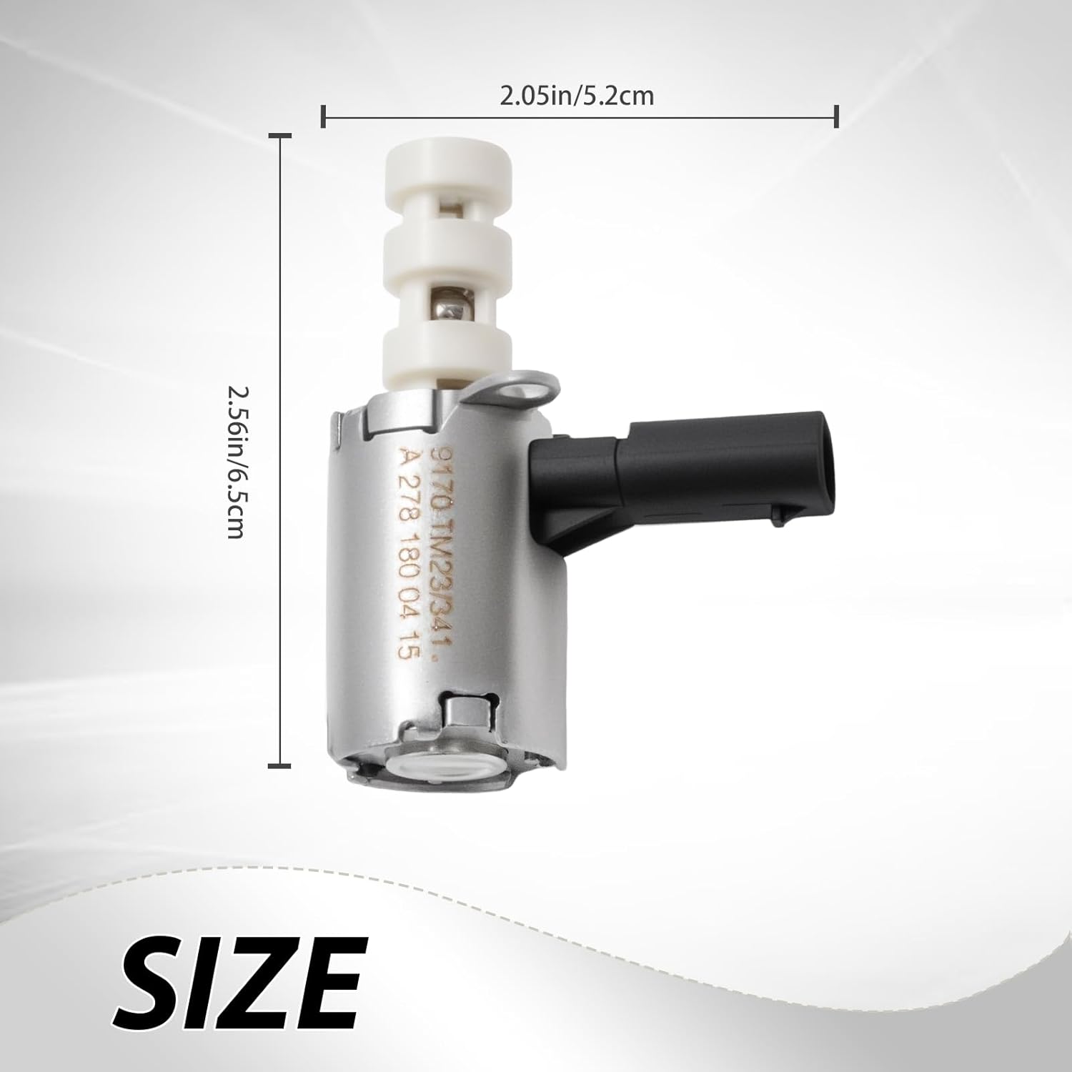 2781800415 Engine Oil Pump Solenoid Valve, Replacement for Mercedes Benz A AMG C CLA E G GLA GLB GLE GLS S SL SLC SLK Class 2014-2023