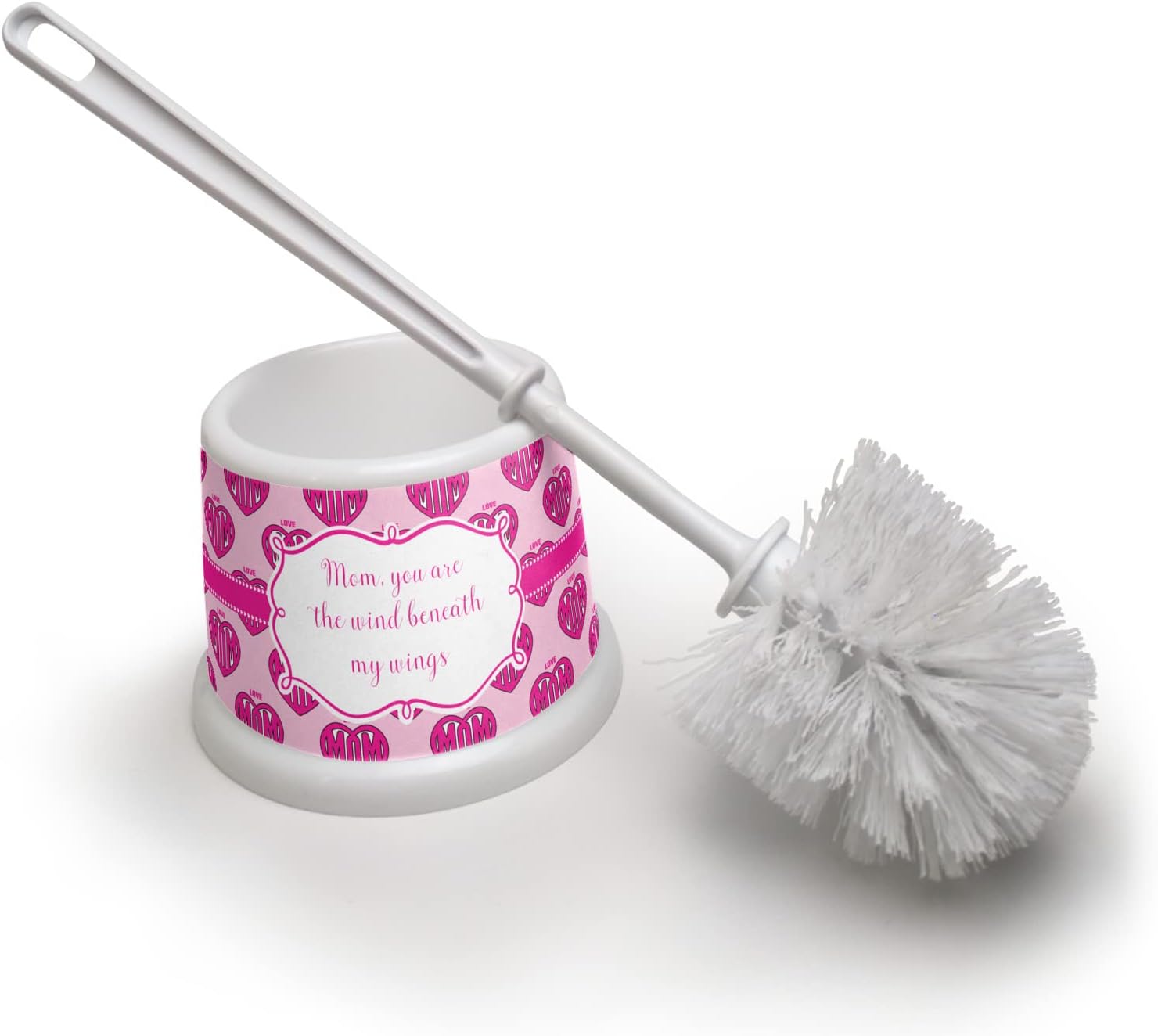 YouCustomizeIt Personalized Love You Mom Toilet Brush