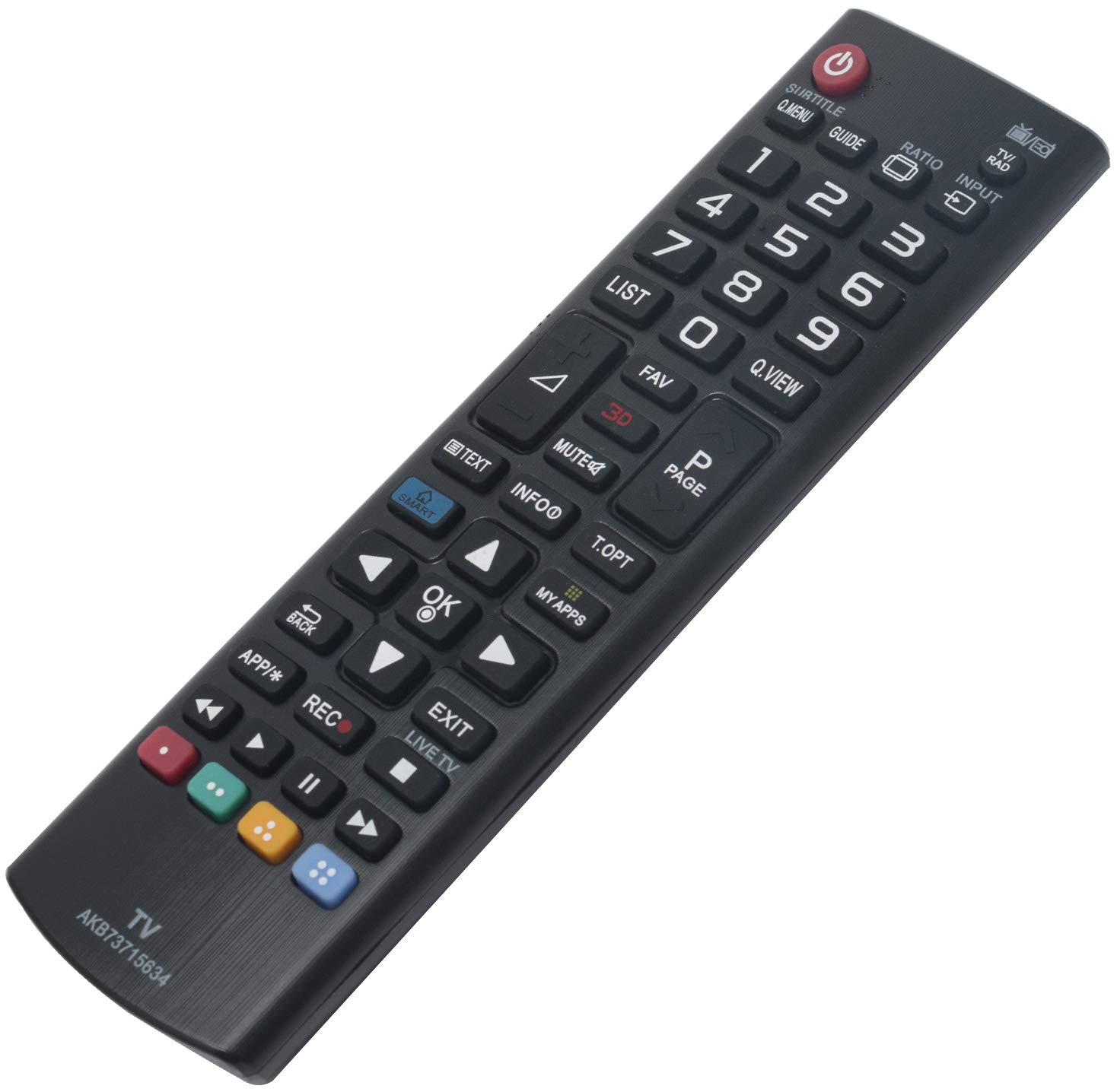 Télécommande ALLIMITY De Remplacement Pour TV LG 3D (AKB73715634/AKB73715601) – Modèles 42LN575S, 47LN613S, 50PB660V, Etc.