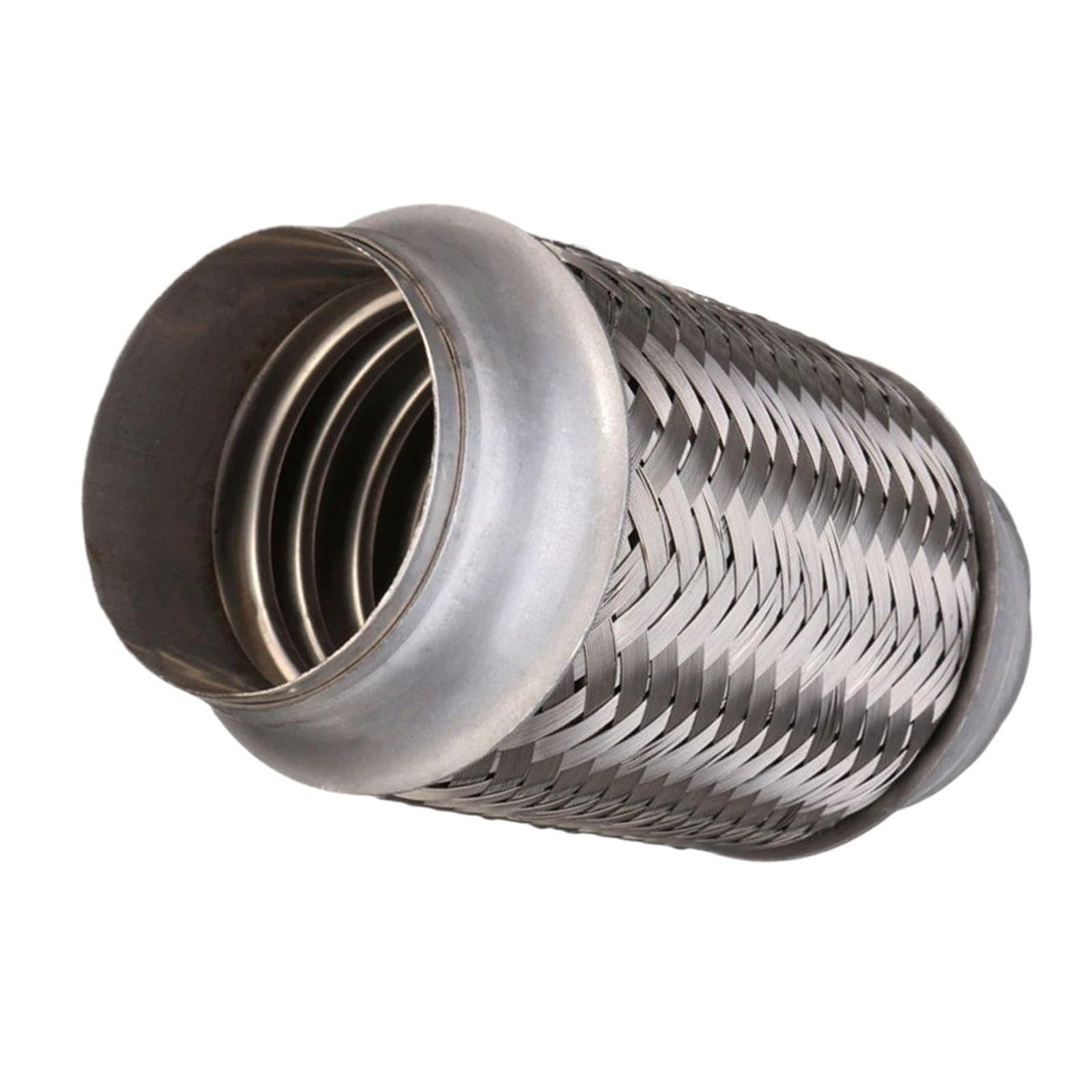 Punta Silenziatore Scarico Tubo Flessibile Scarico Per Auto In Acciaio Inossidabile 63 * 153 Mm Giunto Flessibile Saldato A Soffietto Tubo Terminale Silenziatore