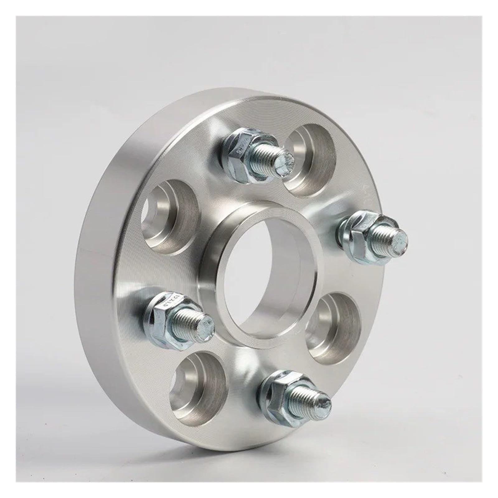 Élargisseurs Voie Adaptateur De Joint Forgé Pour Jantes De Voiture Pour COLT 2 Pièce M12x1.5 PCD 4x114.3 CB 67.1mm Entretoises De Jantes Adaptateurs D'espacement Roue(2PCS 25MM Silver)