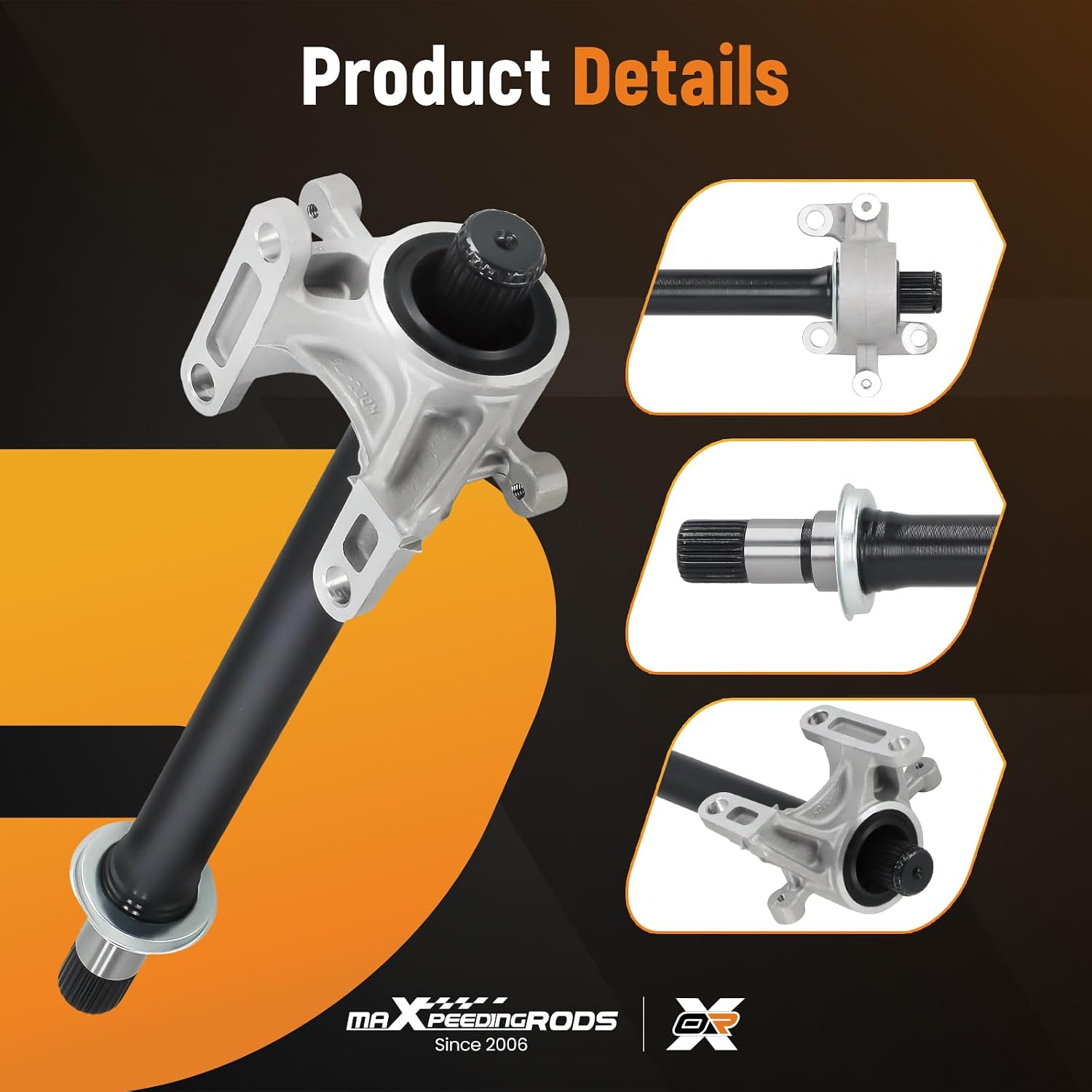 maXpeedingrods Front Right CV Intermediate Shaft for Honda Accord /